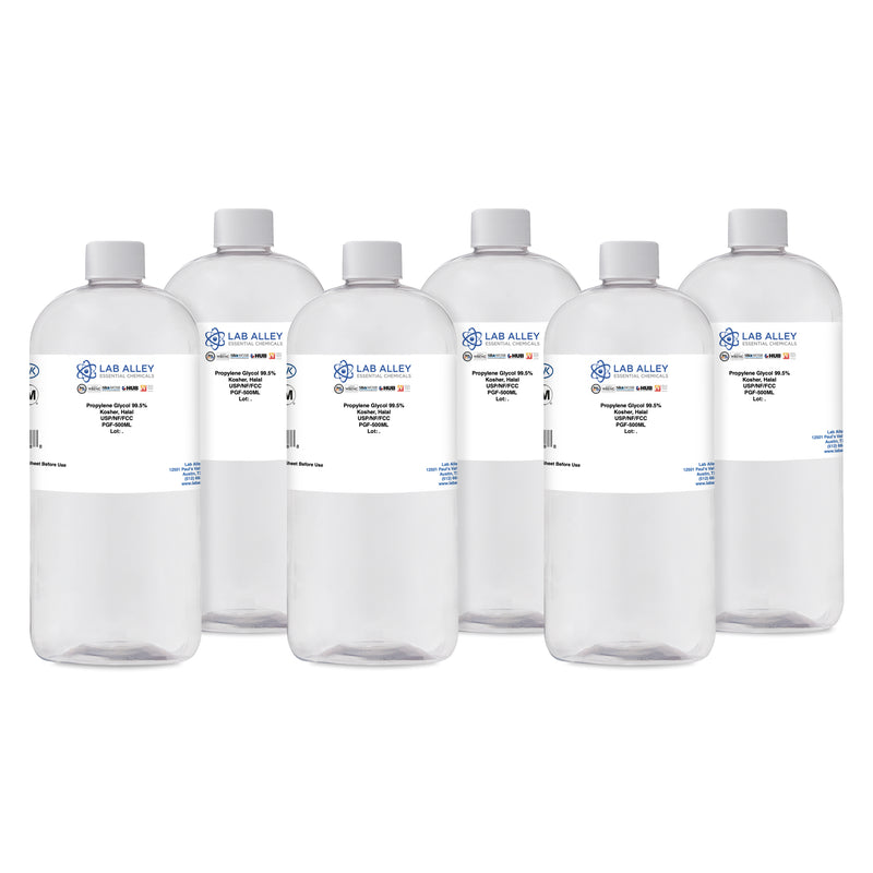 Propylene Glycol 99.5% USP/NF/FCC/Food Grade, Kosher, Halal