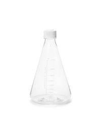 Sterile PETG Erlenmeyer Flasks