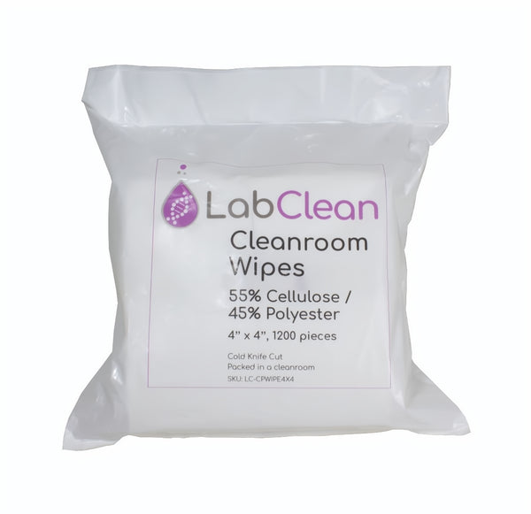 Cleanroom Wipes (55% Cellulose / 45% Polyester)