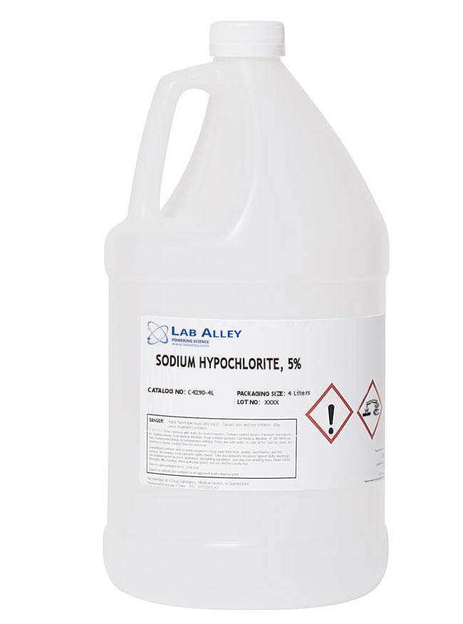 Sodium Hypochlorite 5% Solution