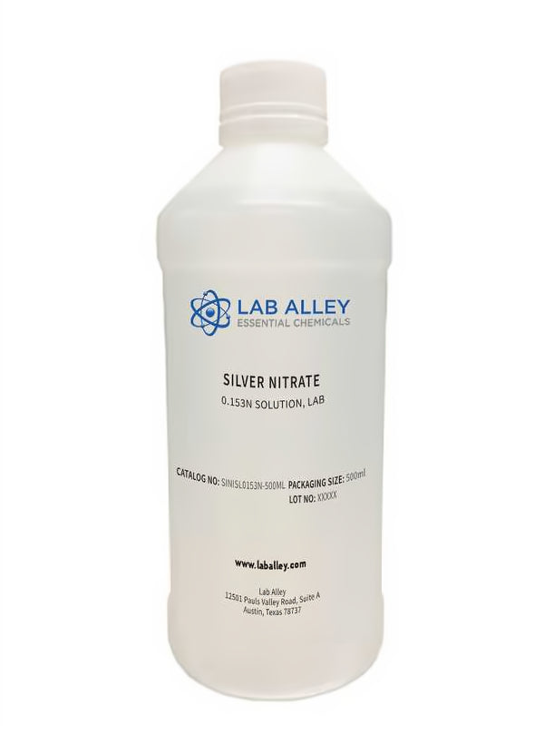 Silver Nitrate 0.153N (0.153M) Solution