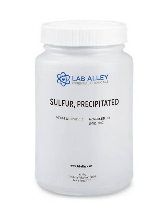 Precipitated Sulfur Powder, Purified, 99.5%