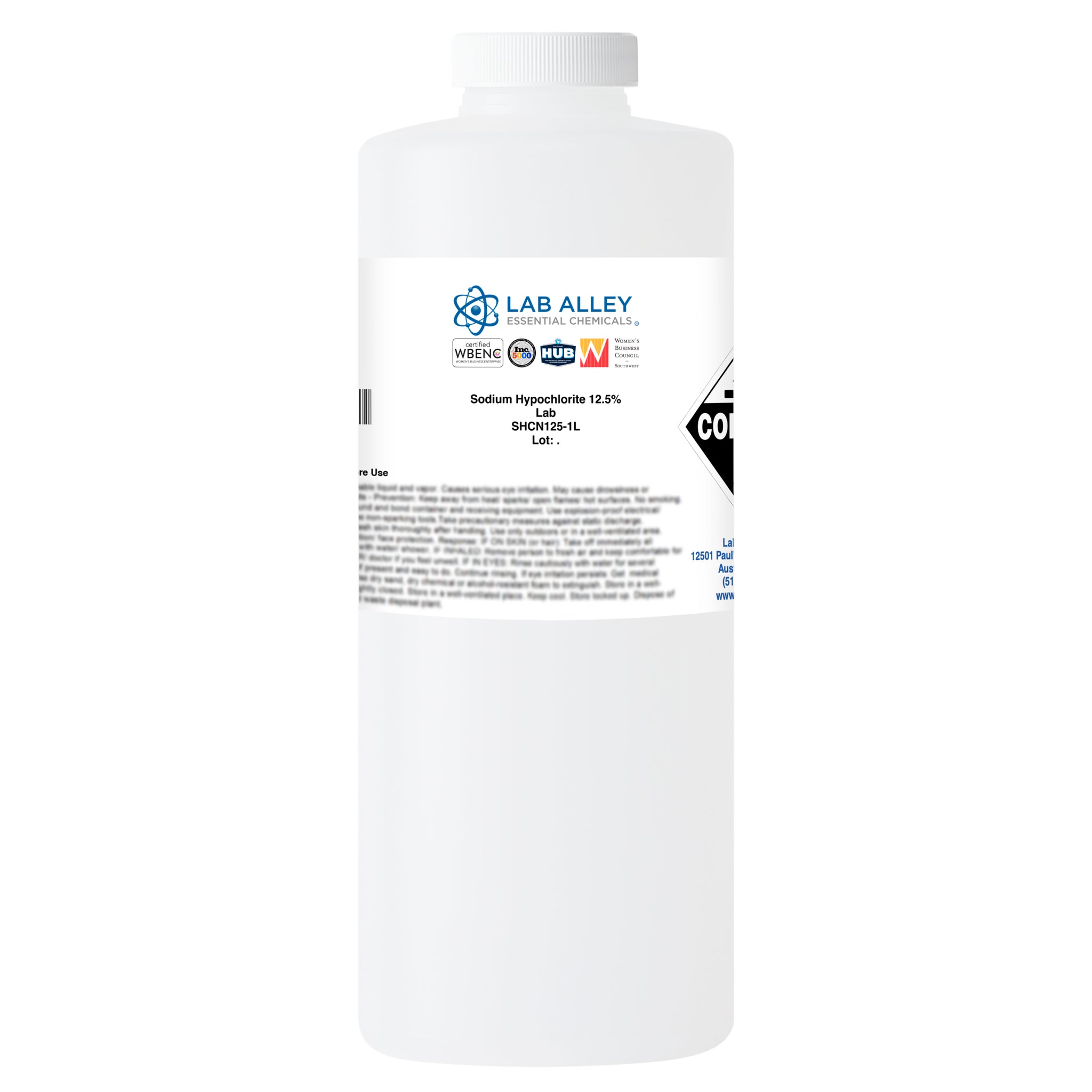 Sodium Hypochlorite 12.5% Solution