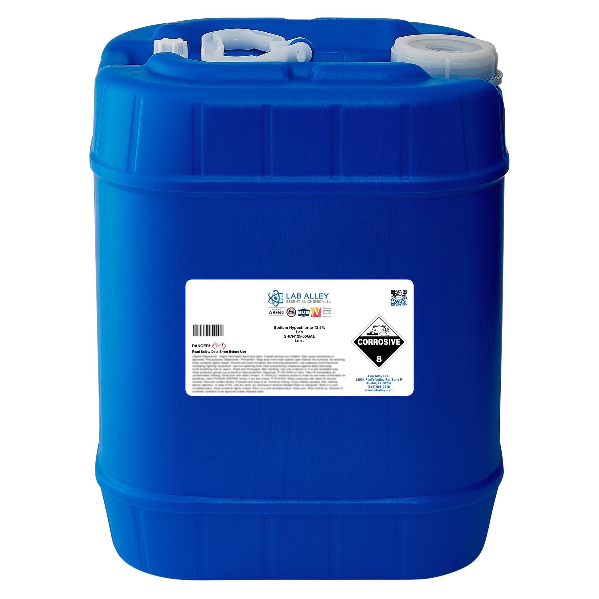 Sodium Hypochlorite 12.5% Solution