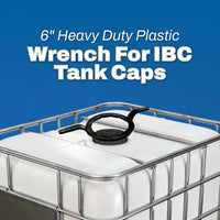 6 inch Heavy Duty Plastic Wrench Opener for Tote & IBC Tank Caps
