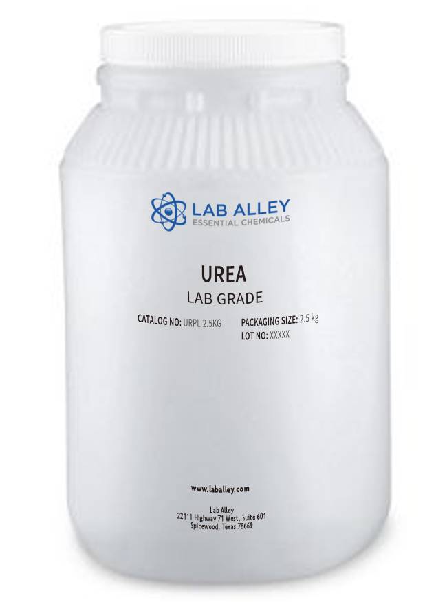 Urea Granules 99% Lab Grade, 2.5 Kilograms
