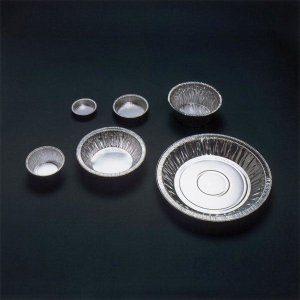 Disposable Aluminum Dishes with Fluted Sides