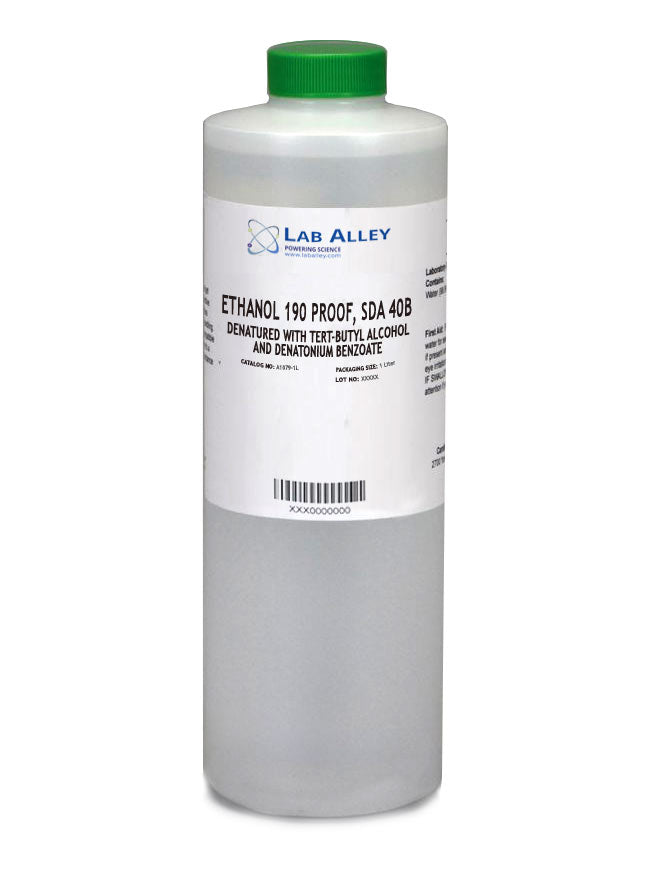 Deals on Lab Alley SDA-40B Ethanol 190 Proof (95%), 1 Liter