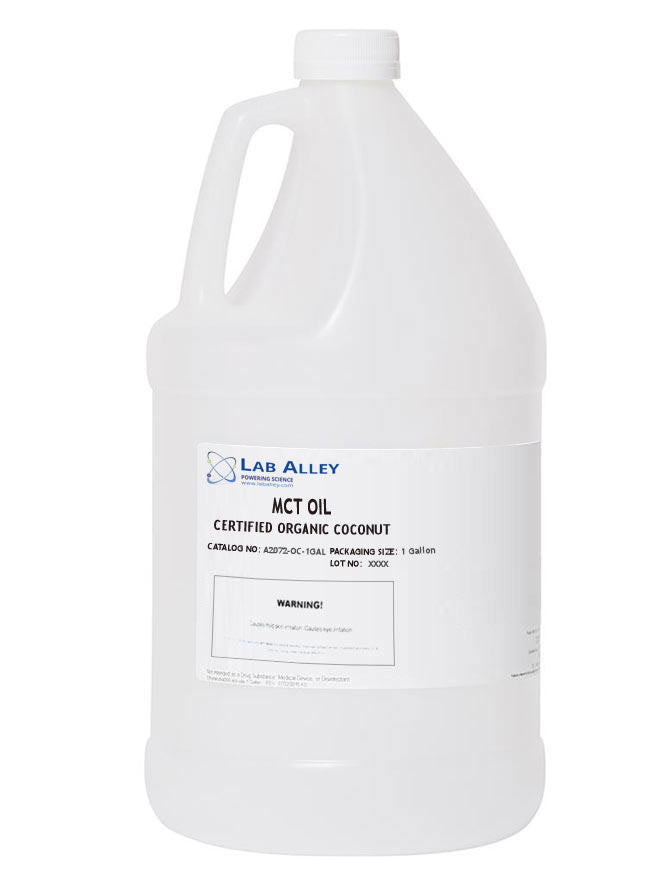Save  on 1 Gallon Lab Alley certified organic coconut MCT Oil