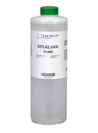 Acetic Acid, Glacial, Food Grade (FCC), Kosher, 500 mL