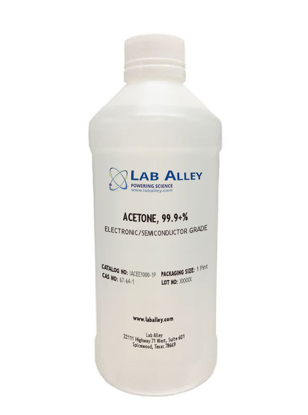 Acetone - 99.9% Purity, Industrial Solvent, DIY Chemicals