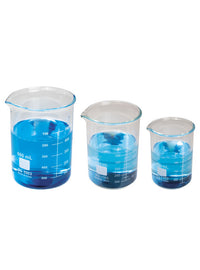 Heavy Duty Glass Beaker, Set of 3