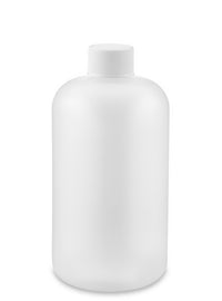 Natural Boston Round Bottles, 500mL