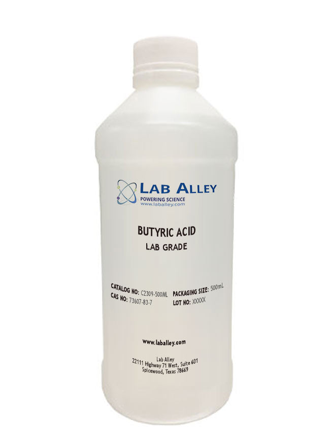 Butyric Acid (Butanoic Acid), Lab Grade