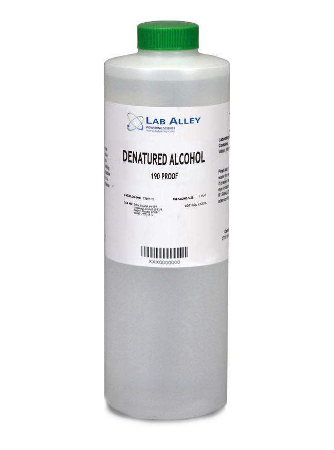 Lab Alley ethyl alcohol 190 proof, 1 Liter