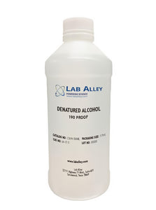 Ethanol 190 Proof (95%), Histological Grade
