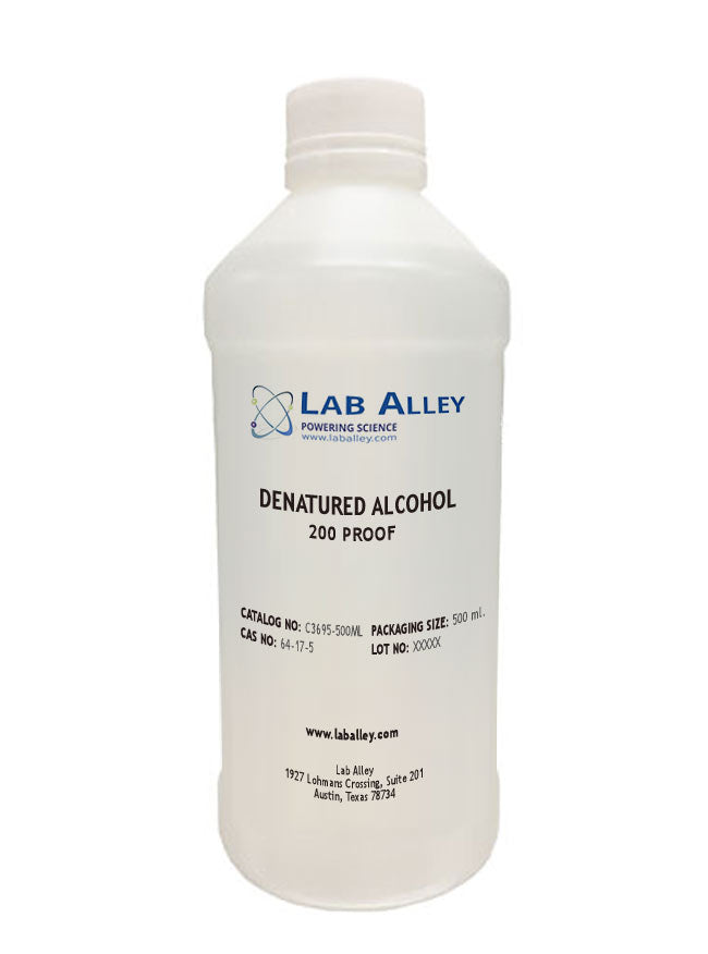 Lab Alley Denatured Alcohol, 500mL