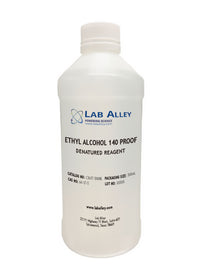 Lab Alley Ethyl Alcohol 140 Proof, 500ml