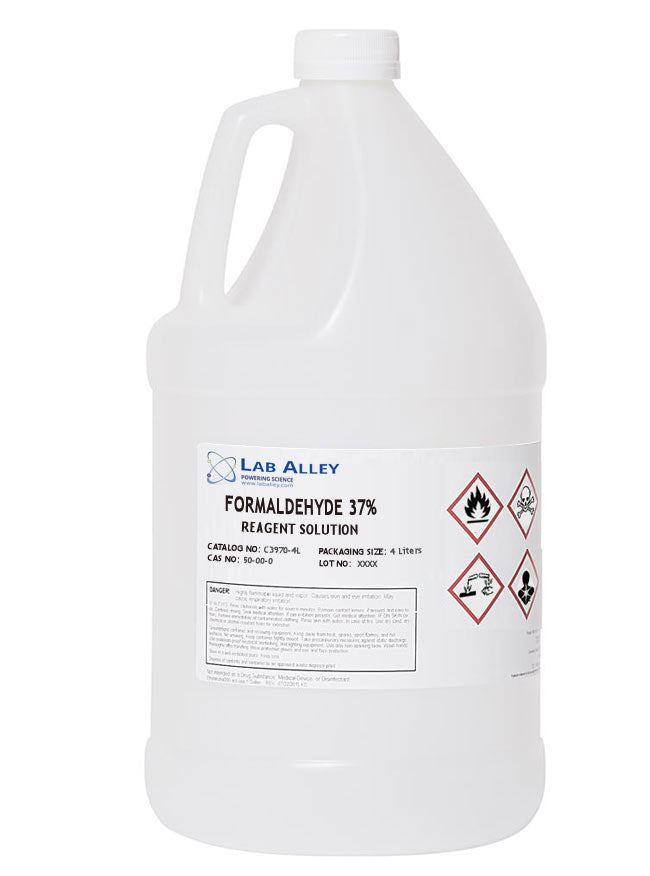 Formaldehyde 37% | Reagent Solution 4 Liters