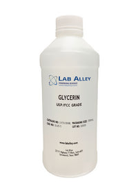 Glycerin, USP/NF/FCC Grade, Kosher, 99%, 500mL