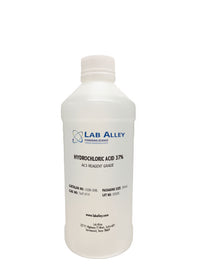 Hydrochloric Acid, ACS Reagent Grade, 37%, 500mL