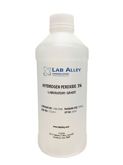 Hydrogen Peroxide 3% Solution, Lab Grade