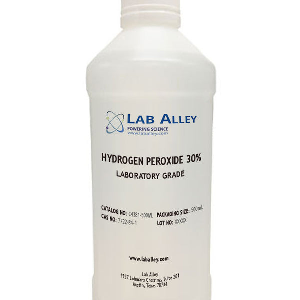 Hydrogen Peroxide 34% Solution, Lab Grade