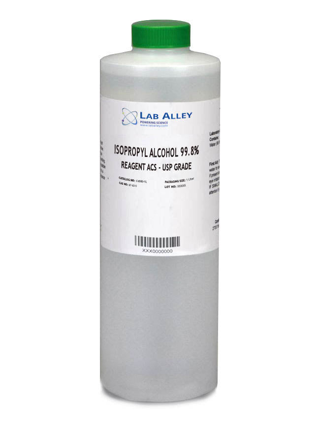 Isopropyl Alcohol IPA 99.9% Cleaning Industrial Pure Isopropanol LAB grade  1L 5L