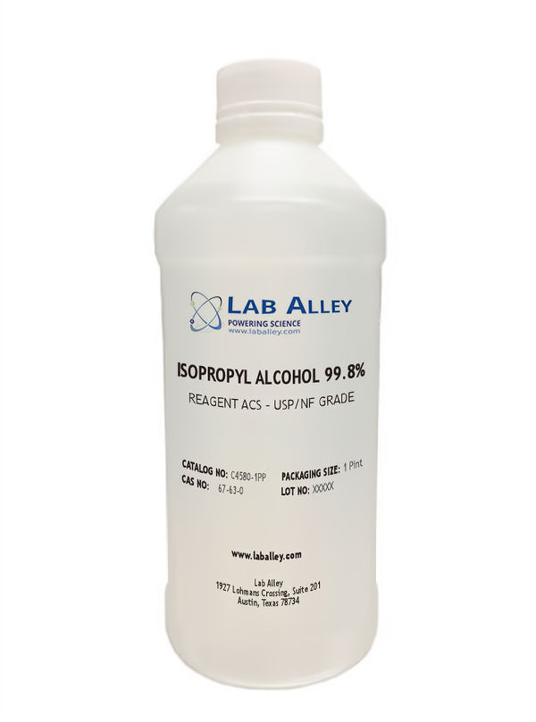 Jellyfish Isopropyl Alcohol USP Grade 99.5% - 16 Liters (More Than 4  Gallons) - Includes 4 Mini