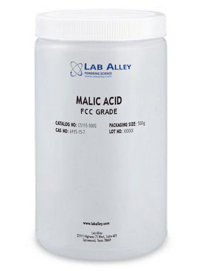 Malic Acid, Purified, FCC Grade