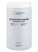 Silver Nitrate Powder, Lab Grade, 99%, 500 Grams