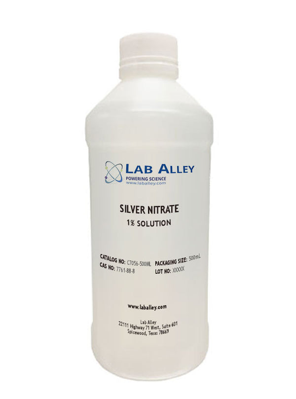 Silver Nitrate, 1%, 500mL