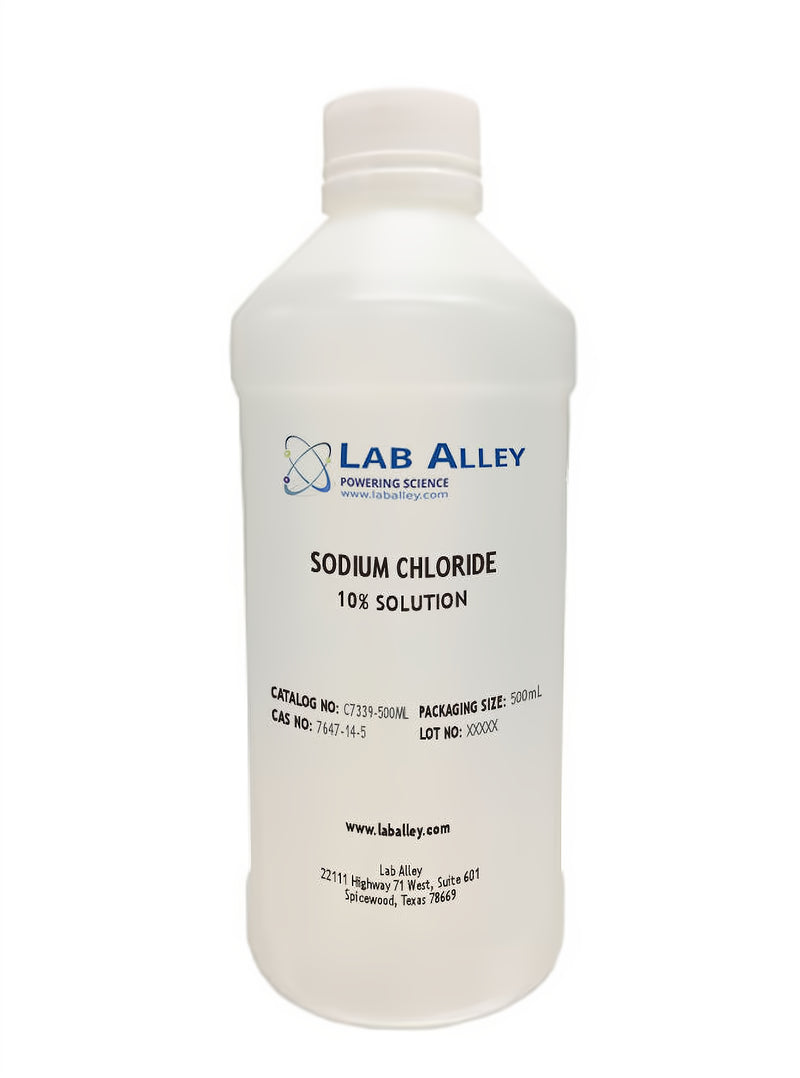 Sodium Chloride 10% Solution, 500ml