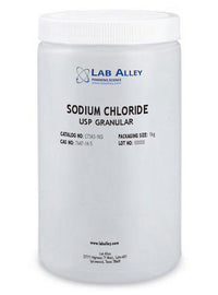 Sodium Chloride, USP Granular Grade, 100g