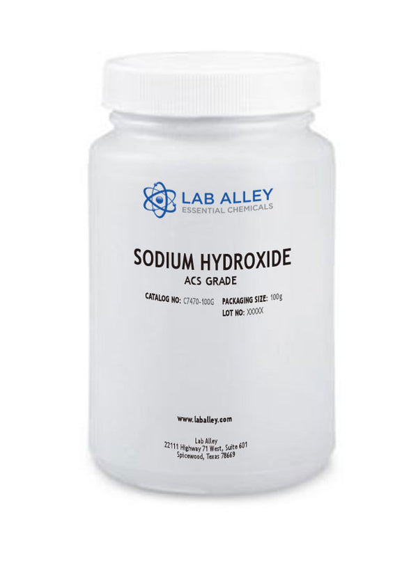 Sodium Hydroxide (Food Grade) 20 Pounds: : Industrial & Scientific