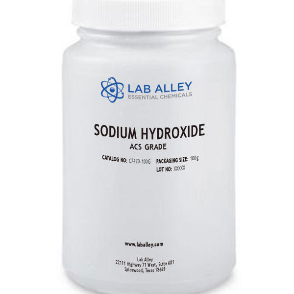 Sodium Hydroxide (Food Grade) 20 Pounds: : Industrial & Scientific