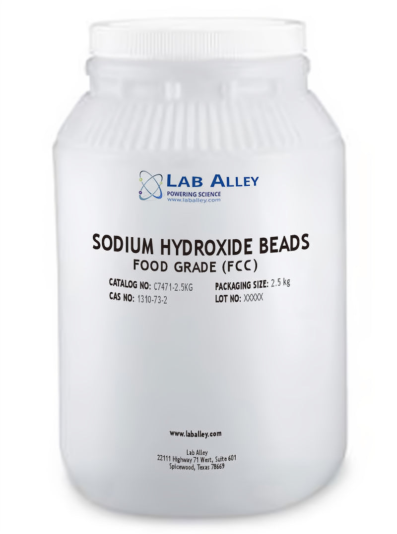 Sodium Hydroxide Flakes - Crafter's Choice