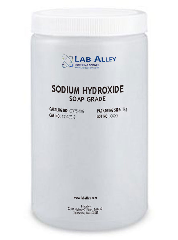 Sodium Hydroxide Beads Lab Grade