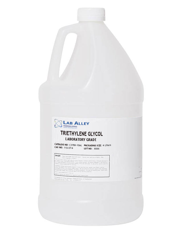 Triethylene Glycol, Lab Grade, 4 Liter