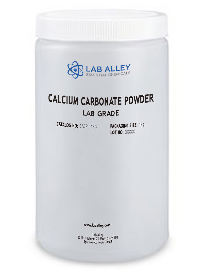 Calcium Carbonate Powder, Lab Grade, 1kg