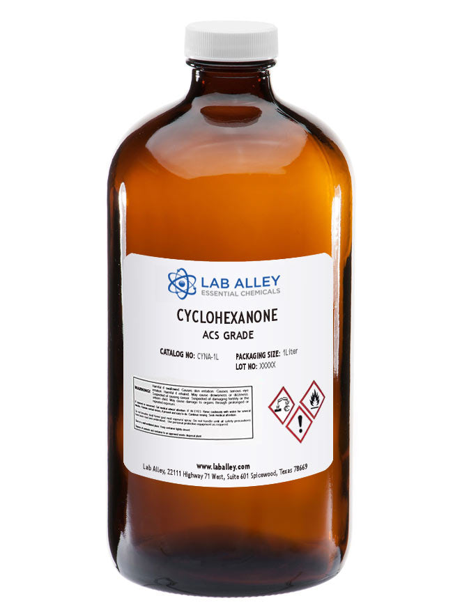 Cyclohexanone, ACS Grade, 1 Liter
