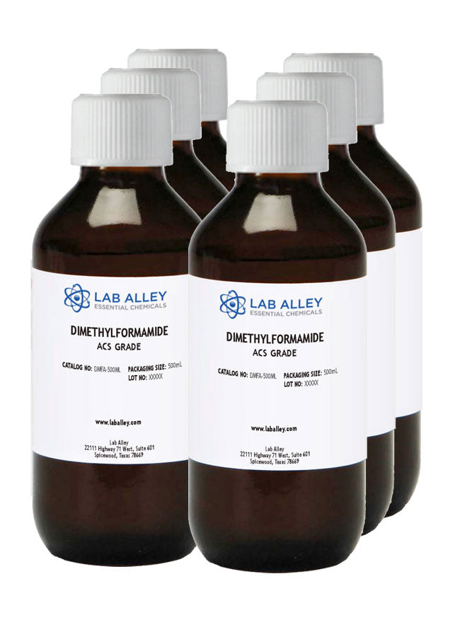Dimethylformamide 99.8% ACS/AR Grade, 6 x 500mL Case