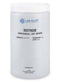 Dextrose, Anhydrous, USP Grade, 100 Grams