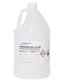 Hydrochloric Acid, Electronic Grade / Semiconductor Grade, 36.5-38%, 1 Pint