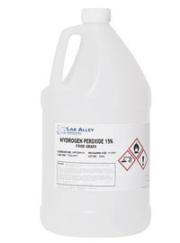 Hydrogen Peroxide, Food Grade, 15%, 500 mL