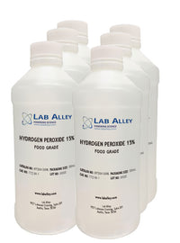 Hydrogen Peroxide, Food Grade, 15%, 500 mL