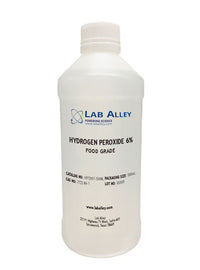 Hydrogen Peroxide, Food Grade, 6%, 500mL