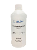 Hydrogen Peroxide, Lab Grade, 25%, 500 mL