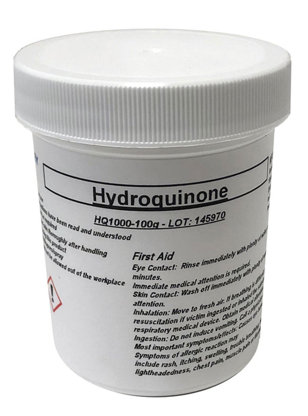 Buy Hydroquinone Powder 99% NF Grade, 100 Grams at LabAlley.com