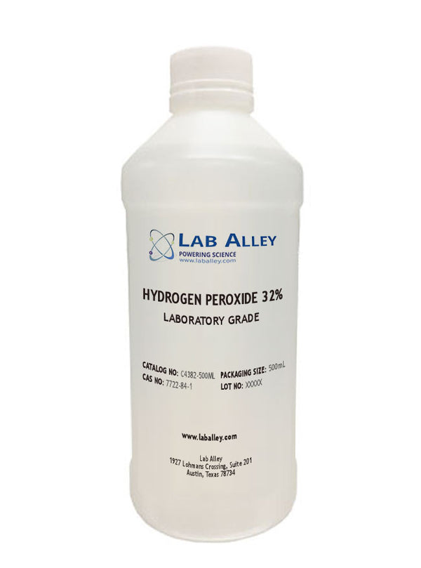 Hydrogen Peroxide 32% Solution, Lab Grade